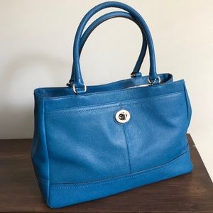 Coach Park Leather Carryall Satchel No. 36899E